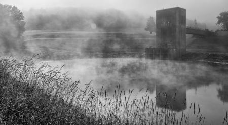 June Morning, Mist Rising